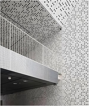 Decorative Perforated Metal Sheet for Exterior Wall Corridor