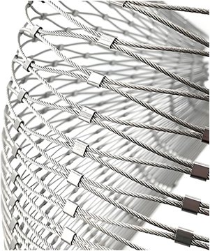 304 Stainless Steel Flexible Mesh Rope Net