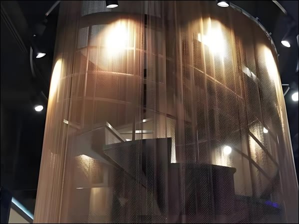 Decorative Chain Link Curtains for Ceilings