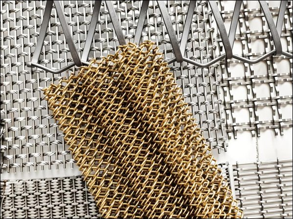 Different Metal Mesh Curtain Forms (Stainless Steel, Aluminum, Copper, Brass)