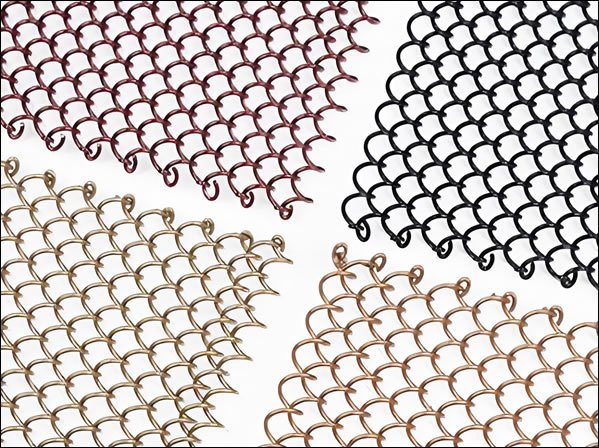 Architectural Coil Wire Drapery