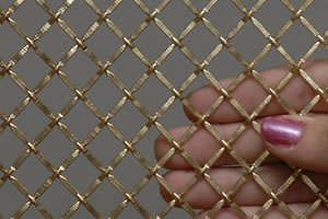 Brass Decorative Wire Mesh